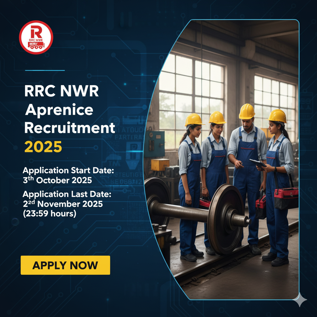 RRC NWR Apprentice Recruitment 2025: